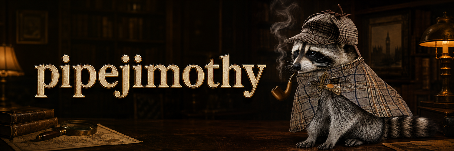 pipejimothy — the detective raccoon of Solana